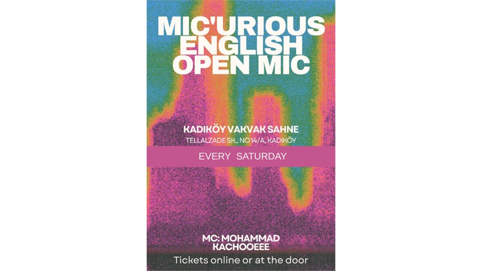  Kadıköy English Open Mic