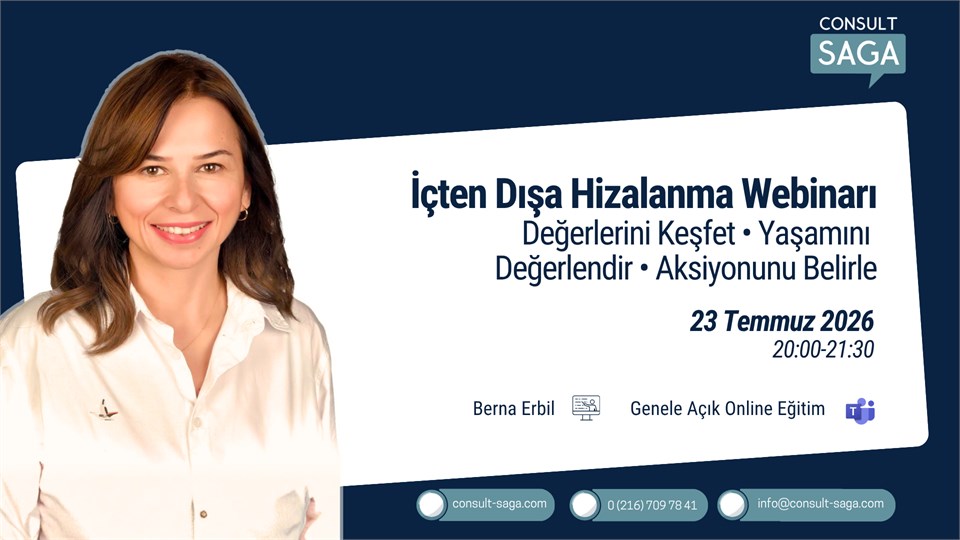 İçten Dışa Hizalanma Webinarı (Ücretsiz)