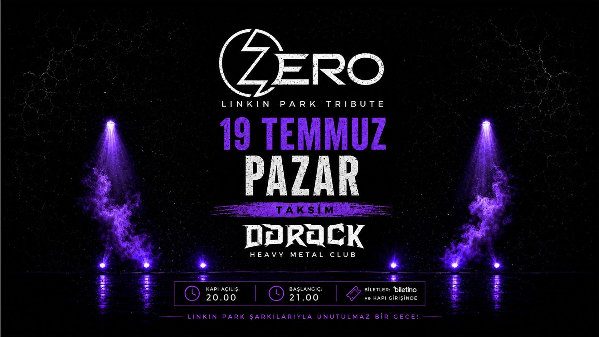 ミュージシャン HRK Zero - Linkin Park Tribute Band - DoRock H.M.C. Taksim / İstanbul
