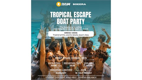 TROPICAL ESCAPE BOAT PARTY