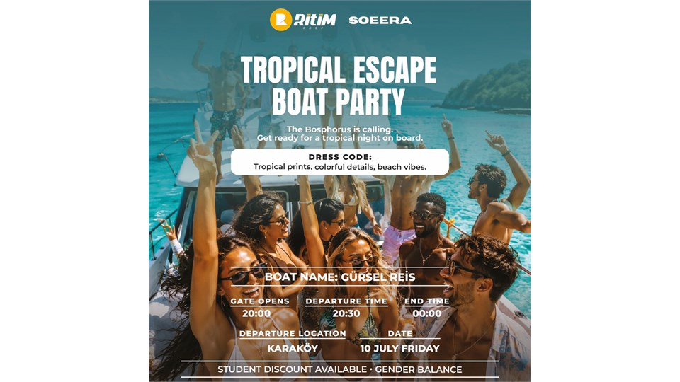 TROPICAL ESCAPE BOAT PARTY