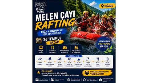 MELEN ÇAYI RAFTING DENEYİMİ
