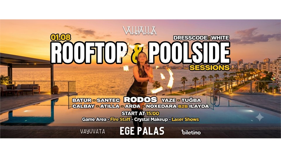 Valhalla: White Rooftop & Pool Sessions