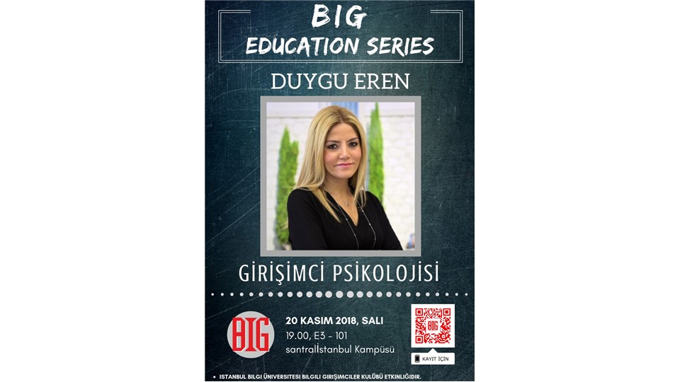 Big Education Series-Duygu Eren ile Girişimci Psikolojisi
