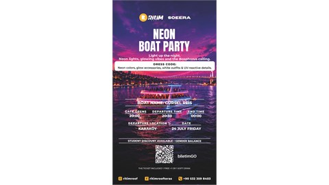 NEON BOAT PARTY