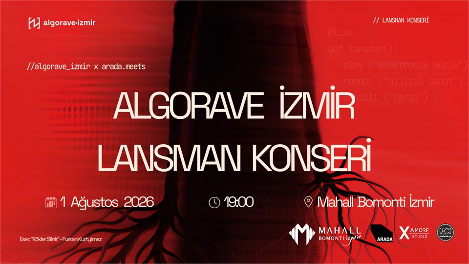 Algorave İzmir Topluluğu Lansmanı & Arada.meets 
