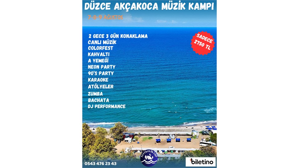 Düzce Müzik kampı