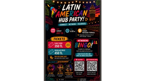 LATIN AMERICAN HUB PARTY! 