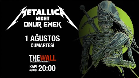 Onur Emek - Metallica Night (The Wall Saloon / Kadıköy)