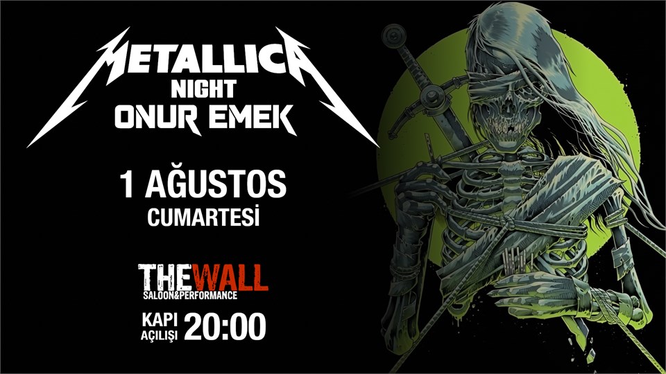 Onur Emek - Metallica Night (The Wall Saloon / Kadıköy)