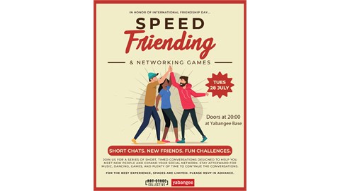 Speed Friending & Networking Games Night