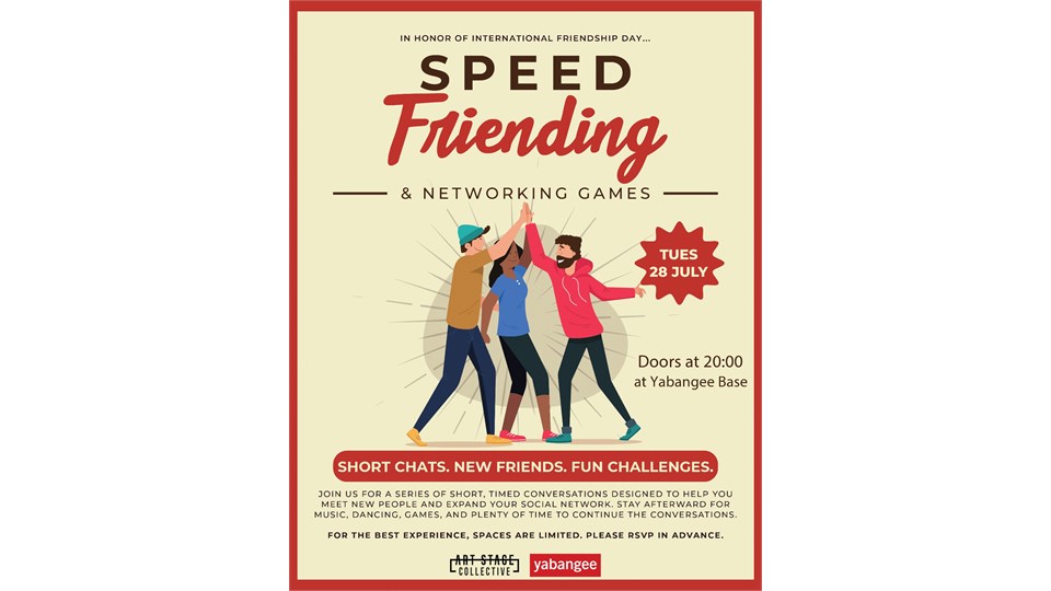 Speed Friending & Networking Games Night