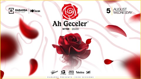 AH GECELER - Rabarba Rooftop
