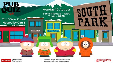 Pub Quiz on South Park: Questions in English and Turkish