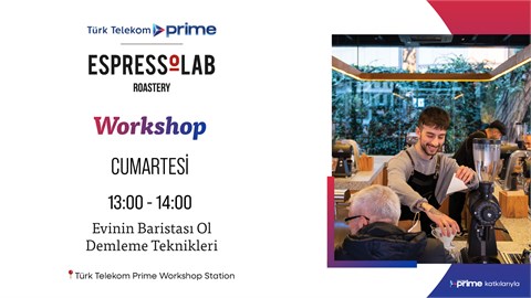 “Evinin Baristası Ol” – Demleme Teknikleri Workshop
