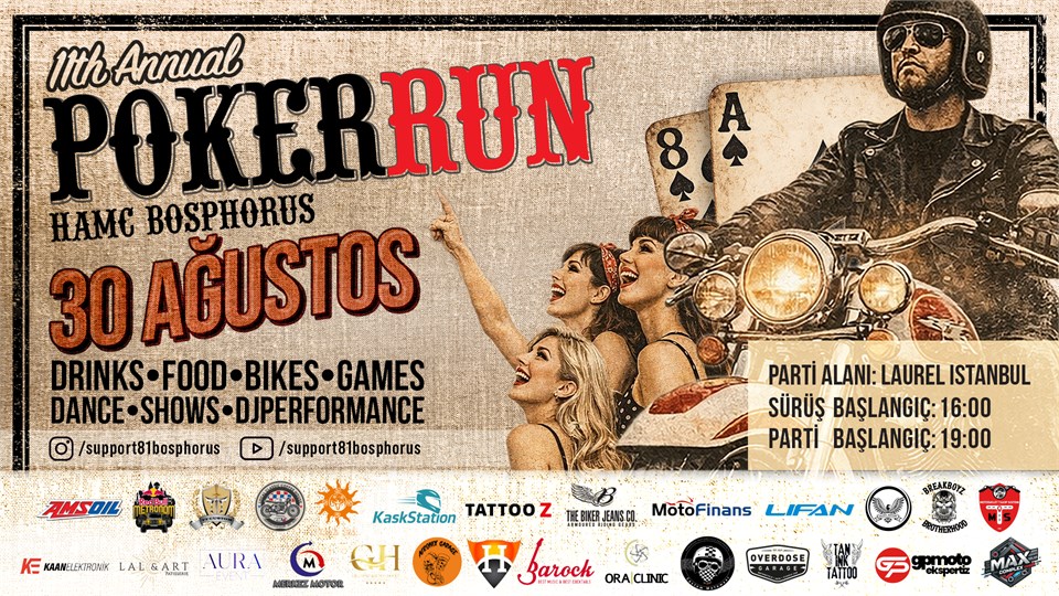 11th Annual Poker Run