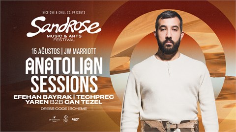 Sandrose Art & Music Festival: Anatolian Sessions (Boheme Edition) — JW Marriott Pool Garden