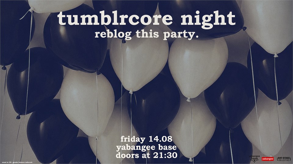 tumblcore night: reblog this party.