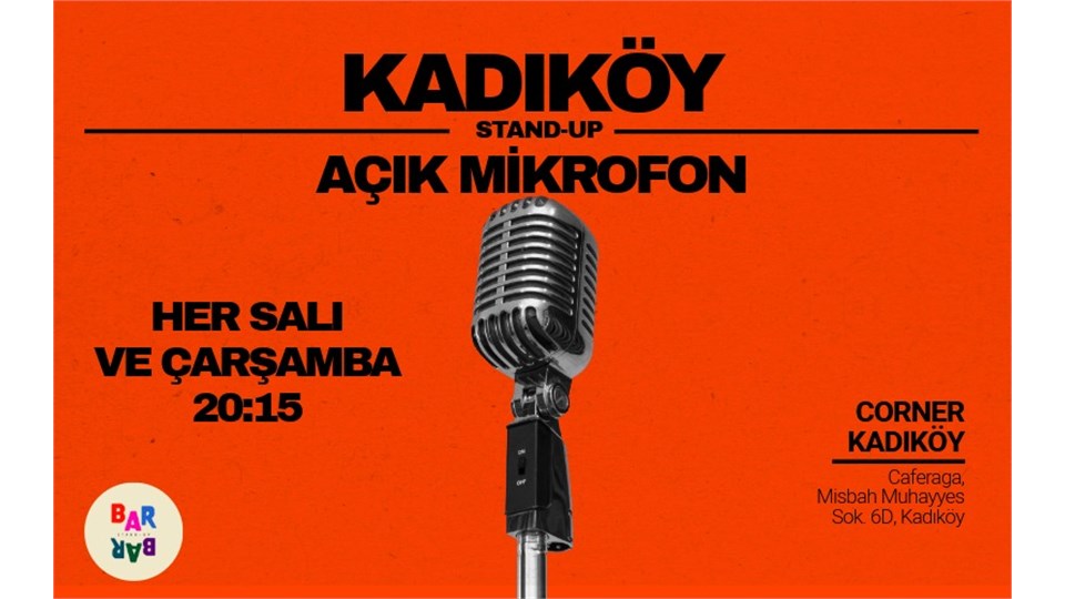Kadıköy Açık Mikrofon Stand up Gecesi