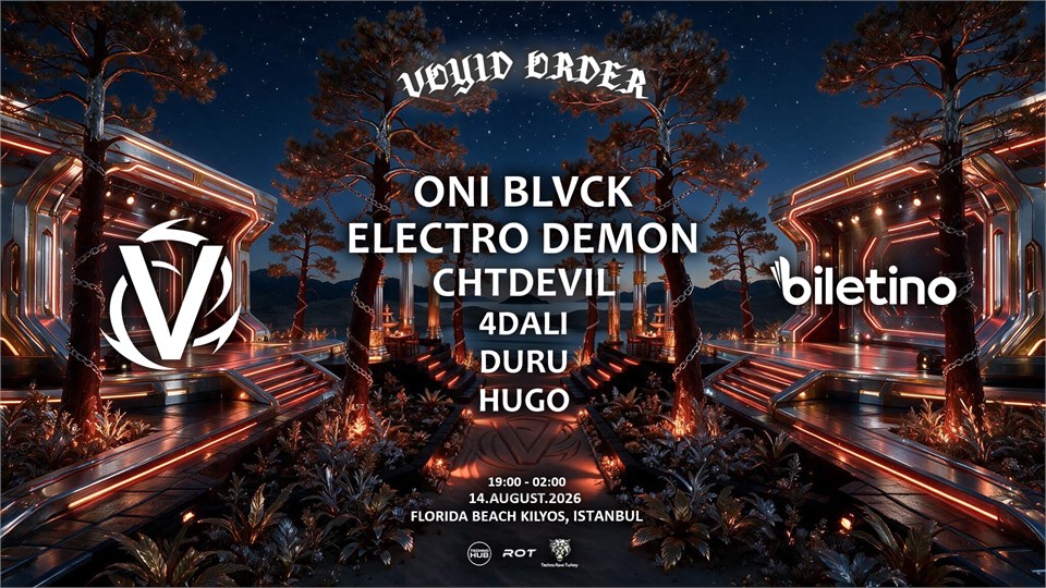 VOYID ORDER BEACH RAVE ISTANBUL