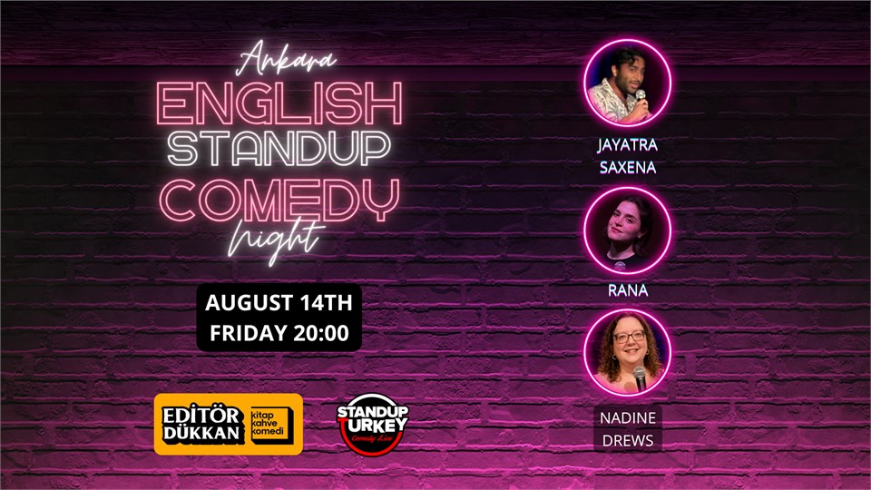 Ankara English Stand-up Comedy Open Show