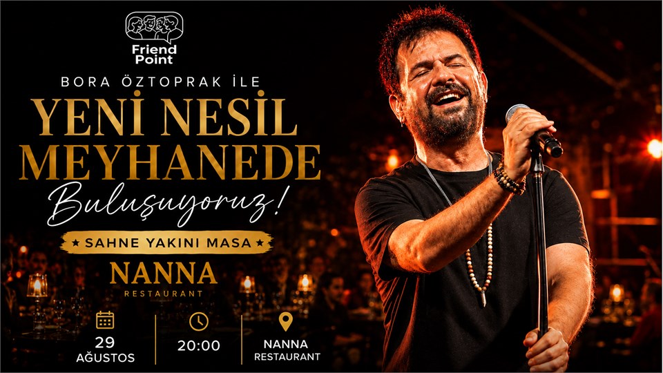 Bora Öztoprak Canlı Performansı | Yemekli Sosyal Etkinlik