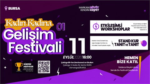 Bursa - Kadın Kadına Gelişim Festivali