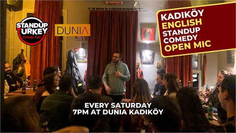Kadıköy English Stand-up Comedy Open Mic