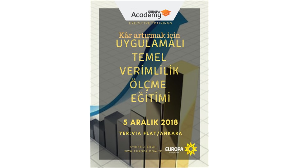 Uygulamalı Temel Verimlilik Ölçme ve Değerlendirme Eğitimi