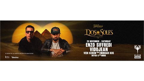 Sueños de Esperanza Presents; ENZO SIFFREDI x VIDOJEAN