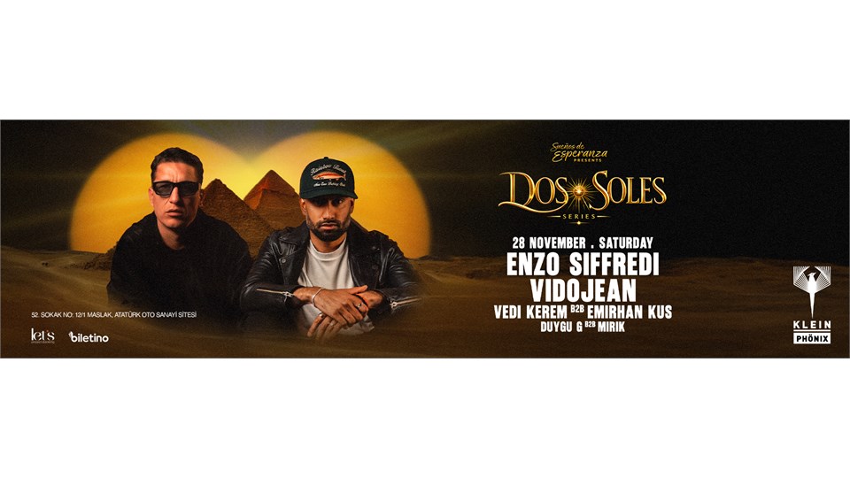 Sueños de Esperanza Presents; ENZO SIFFREDI x VIDOJEAN