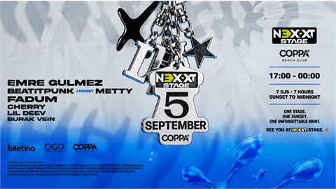 NEXXT STAGE – COPPA BEACH CLUB
