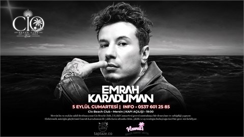 EMRAH KARADUMAN İLE YAZA VEDA PARTİSİ