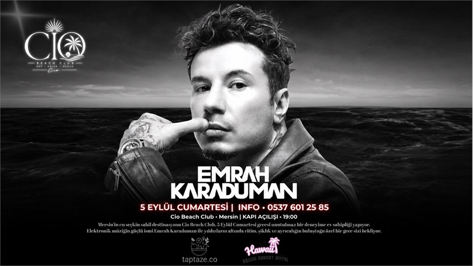 EMRAH KARADUMAN İLE YAZA VEDA PARTİSİ