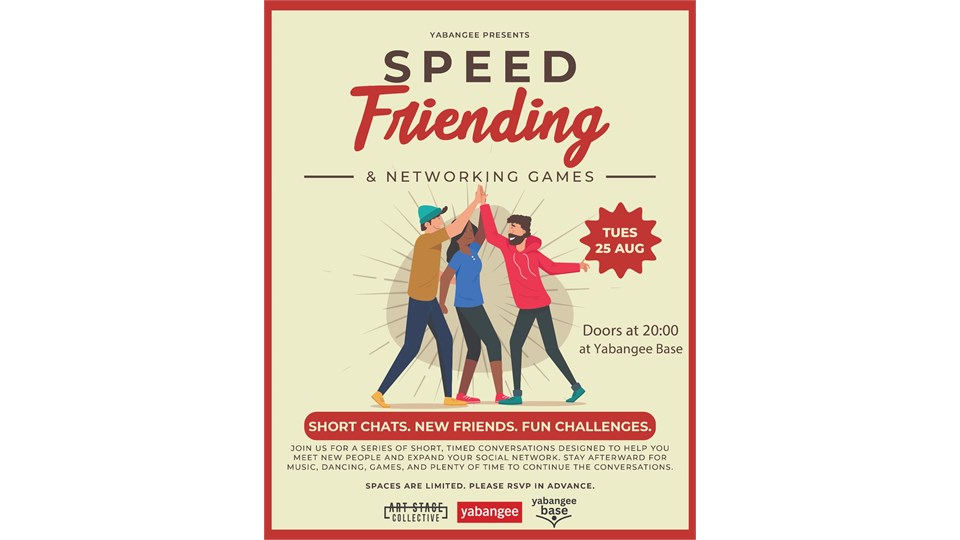 Speed Friending & Networking Games Night