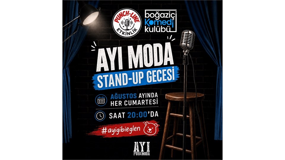AYI Moda Stand-up Gecesi - Boğaziçi Komedi Kulübü