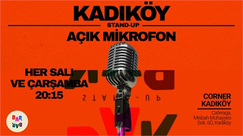 Kadıköy Açık Mikrofon Stand up Gecesi