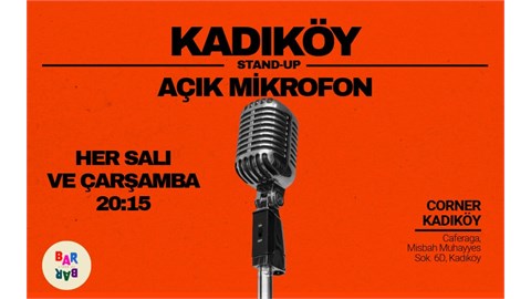 Kadıköy Açık Mikrofon Stand up Gecesi