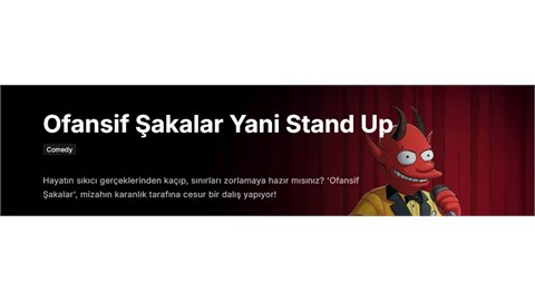 Ofansif Şakalar Yani Stand Up