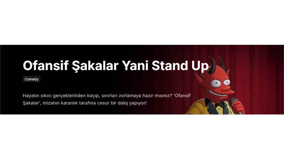 Ofansif Şakalar Yani Stand Up