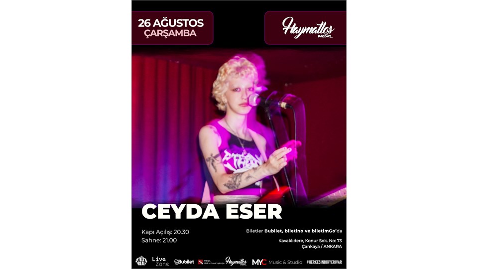 CEYDA ESER KONSERİ | HAYMATLOS MEKAN