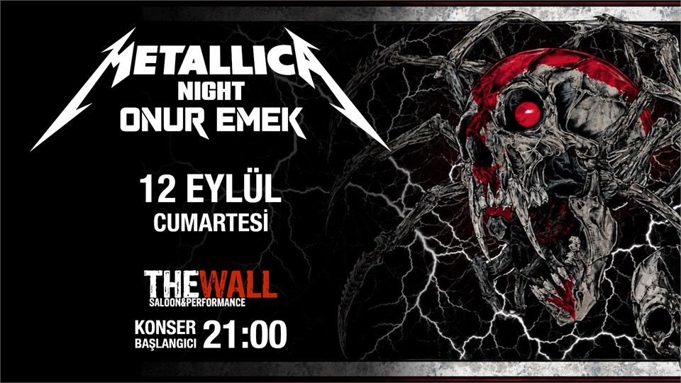Onur Emek - Metallica Night (The Wall Saloon / Kadıköy)