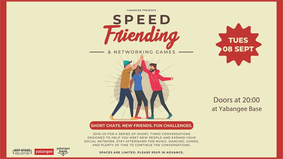Speed Friending & Networking Games Night