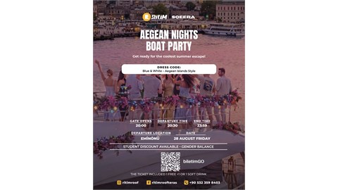 Aegean Nights Boat Party