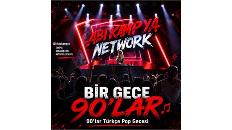 90’LAR EXPRESS – EFSANE TÜRKÇE POP PARTİSİ