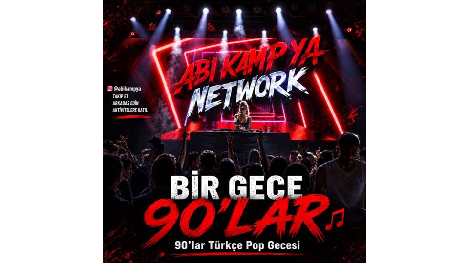 90’LAR EXPRESS – EFSANE TÜRKÇE POP PARTİSİ