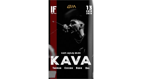 Kava Ankara IF TEPE PRİME Konseri