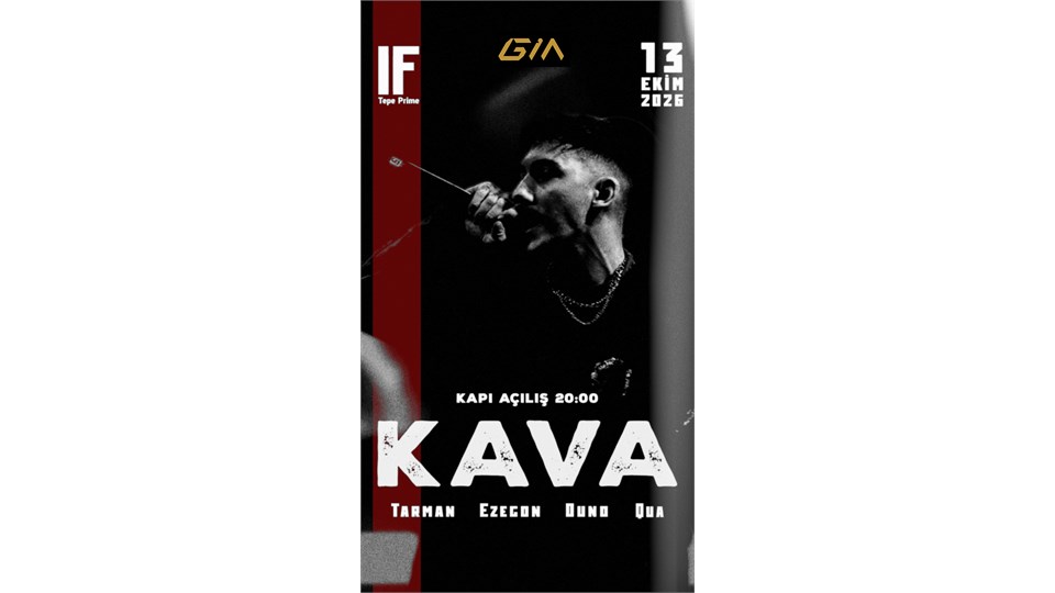 Kava Ankara IF TEPE PRİME Konseri