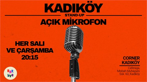 Kadıköy Açık Mikrofon Stand up Gecesi