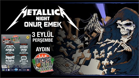 Onur Emek - Metallica Night (Milyonfest / Didim)